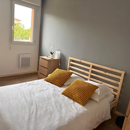 Charming One Bedroom Apartment, - Pres Des Commerces Et Tram Fibre Wifi, Airbus Meet Super Location Apartamento *