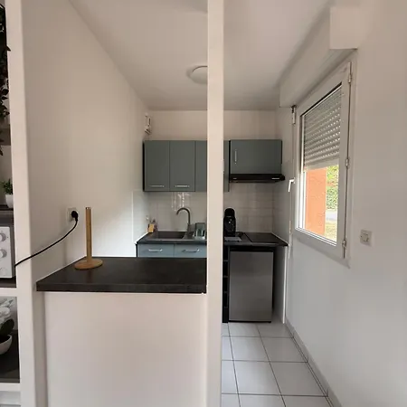 Charming One Bedroom Apartment, - Pres Des Commerces Et Tram Fibre Wifi, Airbus Meet Super Location Apartamento Blagnac