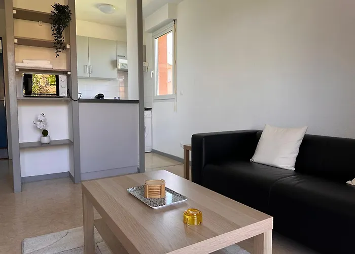Charming One Bedroom Apartment, - Pres Des Commerces Et Tram Fibre Wifi, Airbus Meet Super Location * Blagnac